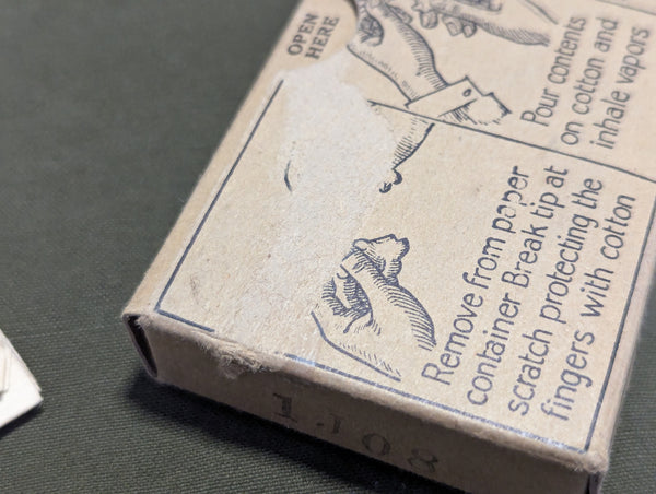 Full Box Ammonia Ampoules & Paper Cups