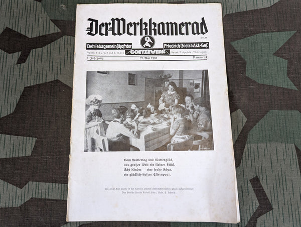 Der Werkkamerad 27 Mai 1939 Number 4