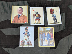 Lot of 5 Random Cigarette Cards