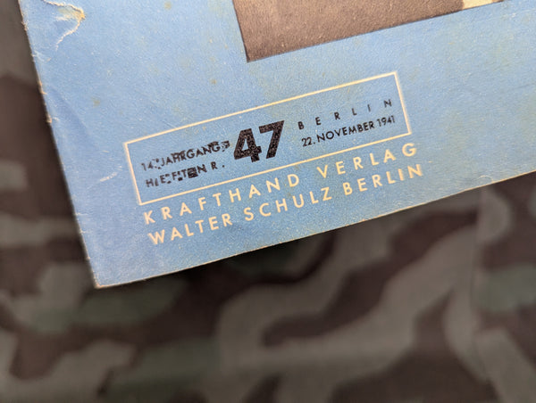 Kraftfahrzeug Handwerk Heft 47 - 22 November 1941 Krafthand