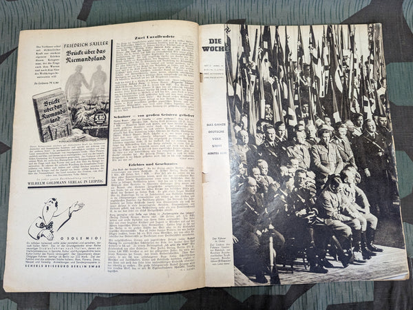13 April 1938 Die Woche Magazine Heft 15