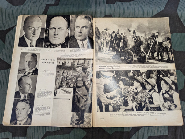 13 April 1938 Die Woche Magazine Heft 15