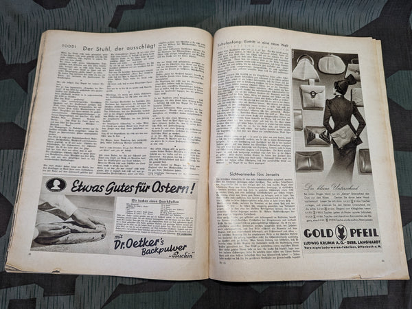 13 April 1938 Die Woche Magazine Heft 15