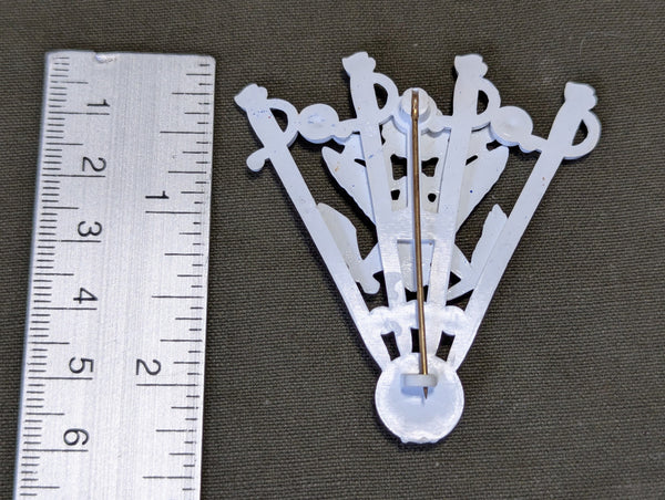Army Eagle and Swords Sweetheart Pin