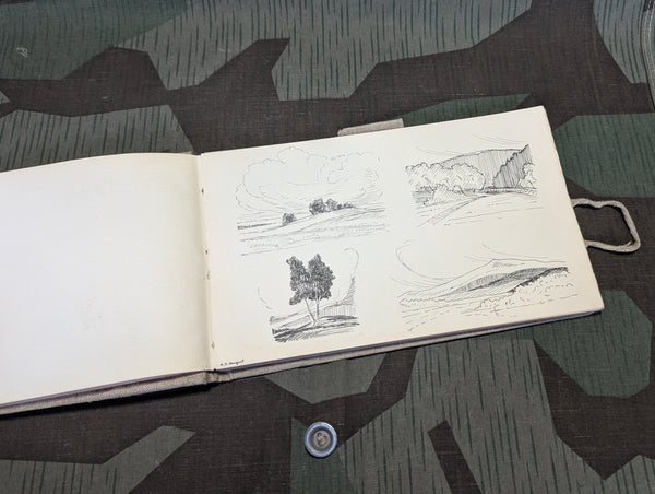 Skizzenbuch 1933 Sketch Book Franz Illner