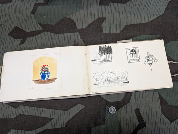 Skizzenbuch 1933 Sketch Book Franz Illner