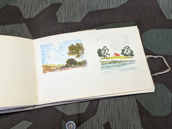 Skizzenbuch 1933 Sketch Book Franz Illner