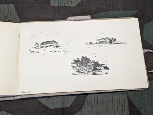 Skizzenbuch 1933 Sketch Book Franz Illner