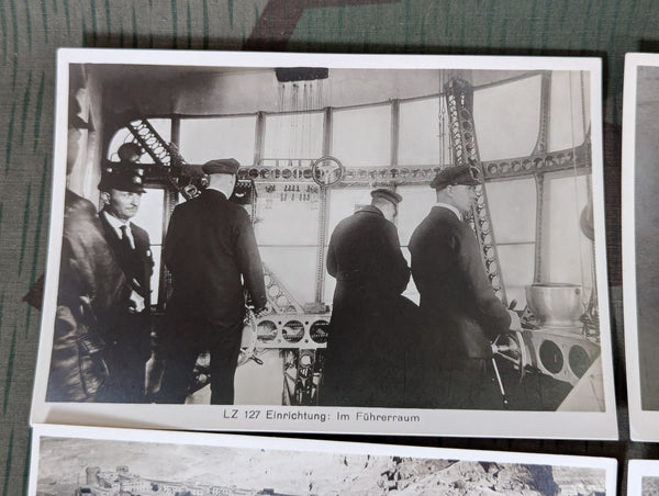 Lot of 12 Zeppelin Photos Bromsilber-Fotos 265 Series