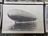 Lot of 12 Zeppelin Photos Bromsilber-Fotos 265 Series