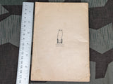 1914 Song Book Soldaten und Volkslieder