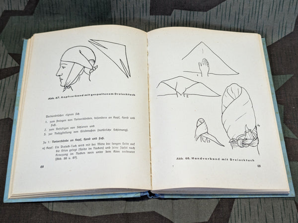 1939 DRK Erste Hilfe First Aid Book