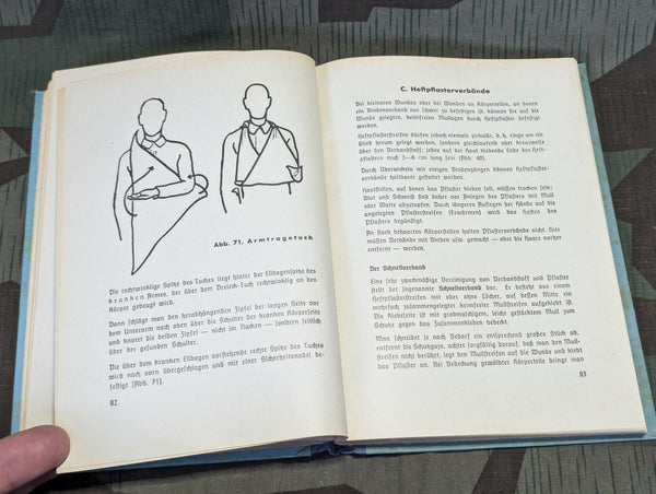 1939 DRK Erste Hilfe First Aid Book