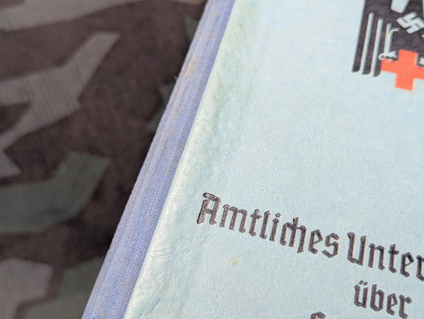 1939 DRK Erste Hilfe First Aid Book