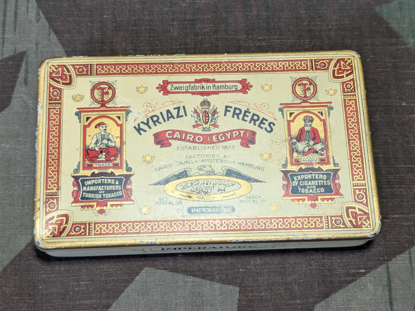 Kyriazi Feres German Cigarette Tin