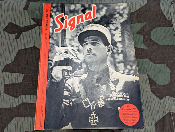 August 1943 Signal Magazine in French No16