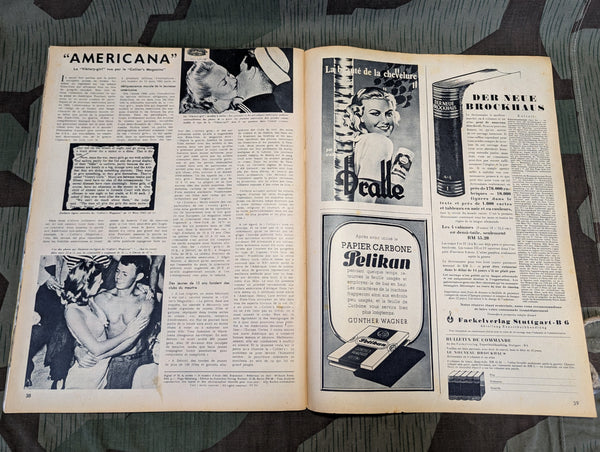 August 1943 Signal Magazine in French No16