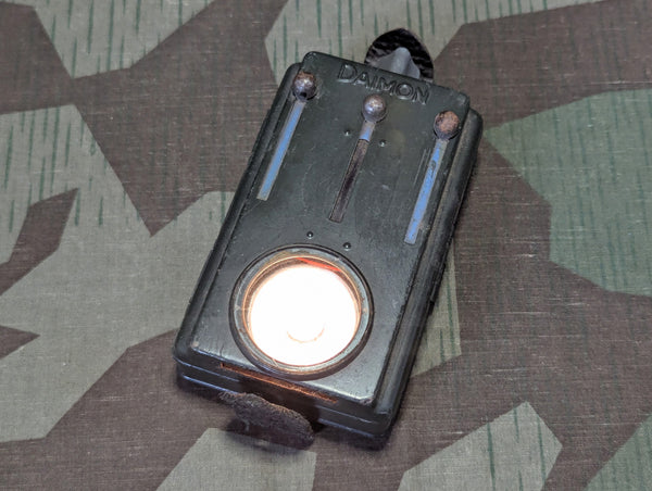 Green Daimon Army Style Flashlight