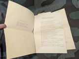 Unit Newspaper 16 April 1940 Zugachrichten 5 N.E.A.20 2 Zug