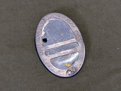 New England Shipbuilding Corp War Worker ID Badge Pin