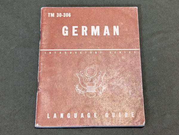 US Army Issued German Language Book 1943
