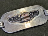 Pilot Wing Bracelet Sterling Named to a Woman