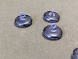 Black Coast Guard Buttons (Lot of 8) ~3/4"
