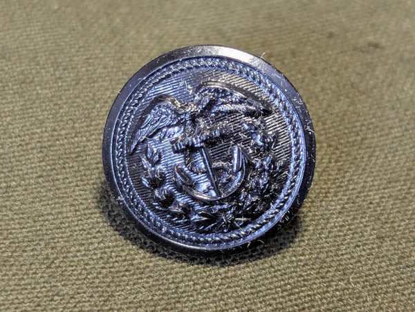 Black Coast Guard Buttons (Lot of 8) ~3/4"