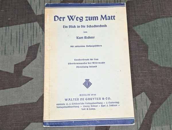 Wehrmacht Chess Strategy Book 1941