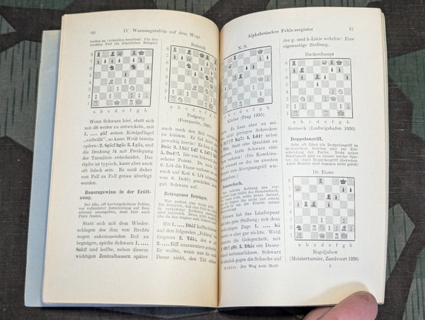Wehrmacht Chess Strategy Book 1941