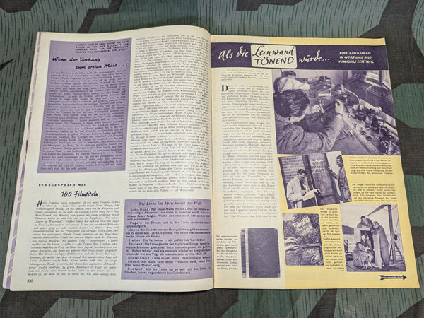 Der Stern Film Magazine August 1939
