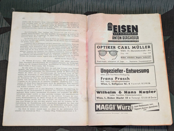 Militärwissenschaftliche Mitteilungen 1944 September