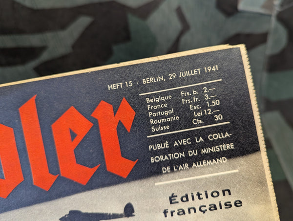 Der Adler Magazine 29 July 1941 Heft 15 French