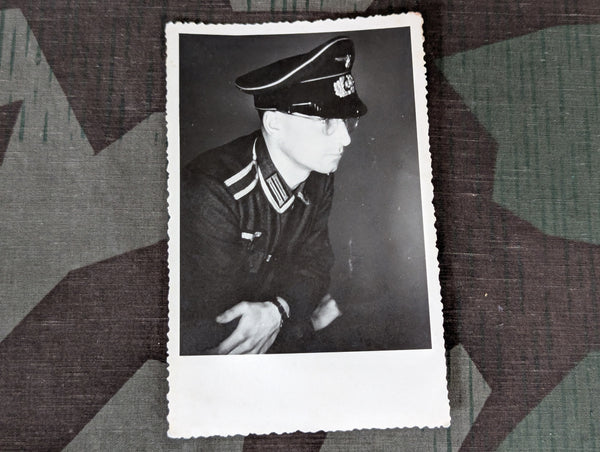 German Unteroffizier Portrait Postcard