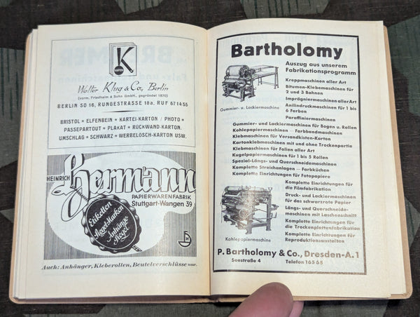 Jahrbuch der Papier-Verarbeitung 1940