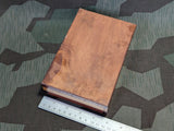 Krakow Shaving Mirror Toiletry Wood Box