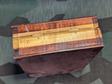 Krakow Shaving Mirror Toiletry Wood Box