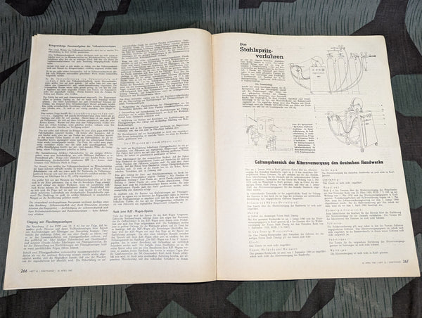 Kraftfahrzeug Handwerk 18 April 1942 Heft 16 Krafthand