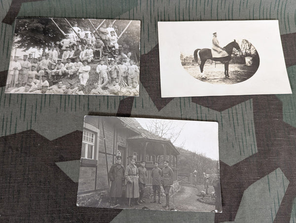 Lot of 3 WWI German Postcards