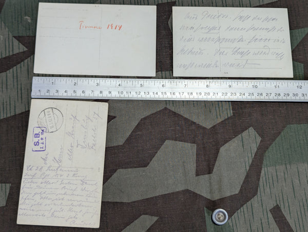 Lot of 3 WWI German Postcards