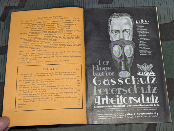 Militärwissenschaftliche Mitteilungen 1938 August