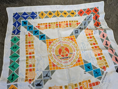 East German Soldier's Scarf (Signed)