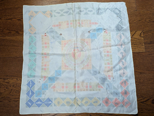 East German Soldier's Scarf (Signed)