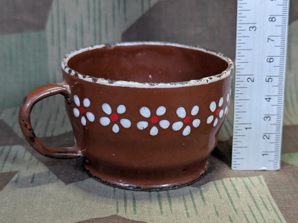 Kriegsschrott Enameled Cup
