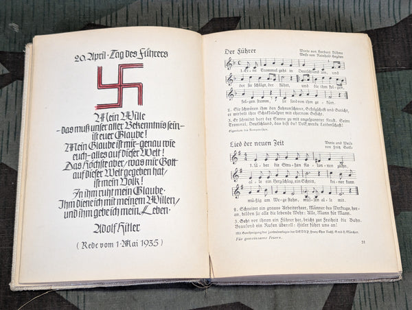 Wir Mädel Singen BDM Song Book 1939