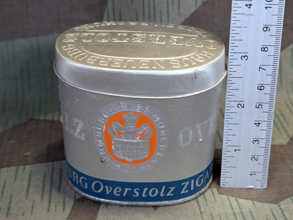 Overstolz HN Oval Tin for 48 Cigarettes