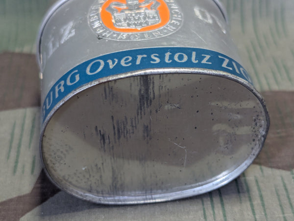 Overstolz HN Oval Tin for 48 Cigarettes