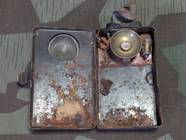 German Daimon Telko-Trio Flashlight AS-IS NOT WORKING