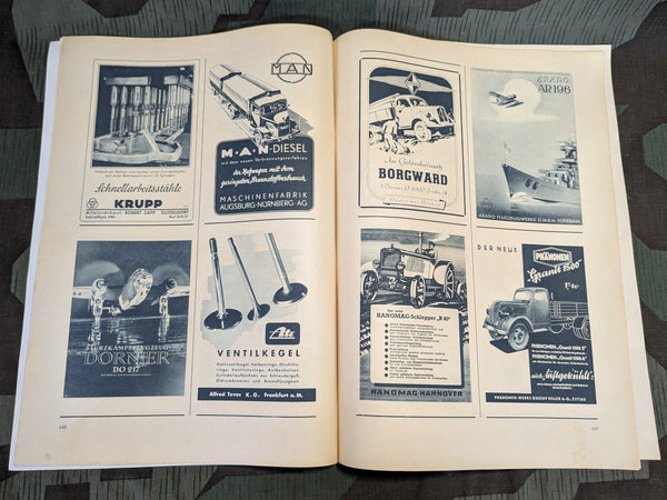 Motor Schau Magazine November 1942 Heft 11
