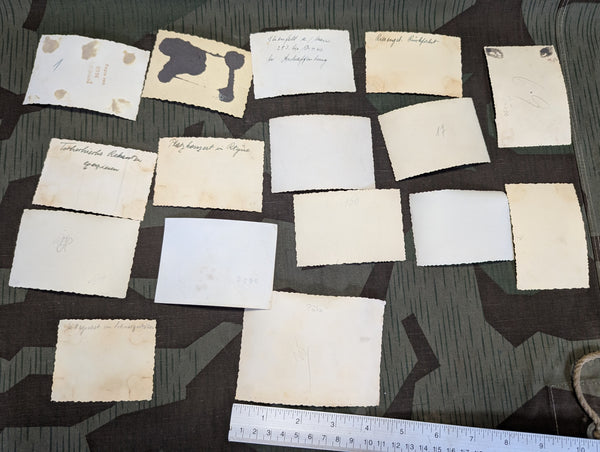 Lot of 16 Soldier Photos